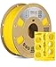 OVERTURE Super PLA+ Filament 1.75mm, Toughness Enhanced PLA Plus, Professional Toughness 3D Printer Filament 1kg (2.2lbs), High Precision +/- 0.02mm (Yellow)