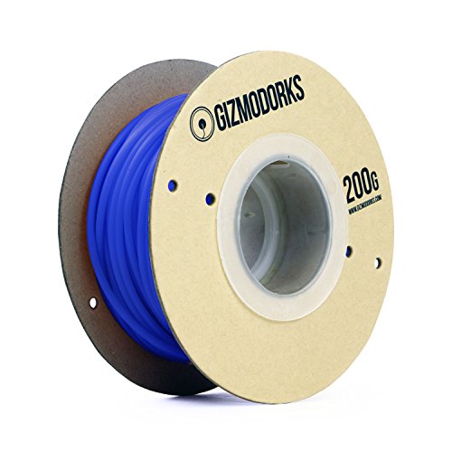 Gizmo Dorks PLA Filament for 3D Printers 1.75mm 200g, Blue