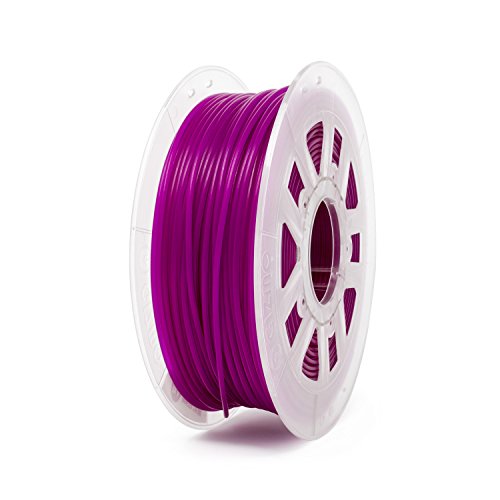 Gizmo Dorks 3mm (2.85mm) PLA Filament 1kg / 2.2lb for 3D Printers, Translucent Purple
