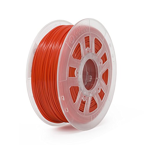 Gizmo Dorks 1.75mm PLA Filament 1kg / 2.2lb for 3D Printers, Red Lava