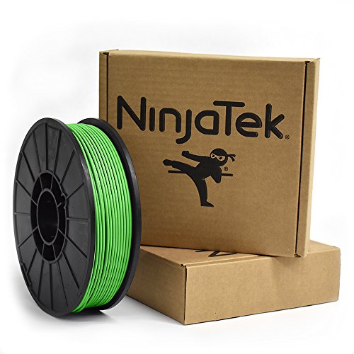 NinjaTek 3DCH06129010 NinjaTek Cheetah TPU Filament, 3.00mm, TPE, 1kg, Grass (Green) (Pack of 1)