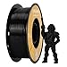 Kingroon High Speed PETG 3D Printer Filament 1.75mm, 3D Printer Rapid Filament for 30-600mm/s Hyper Printing Filament, Dimensional Accuracy +/- 0.03 mm, 1kg Plastic Spool(2.2lbs) (Black)
