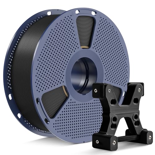 PETG Filament 1.75mm 2025 Upgrade Spool Compatible with Bambulab Refill Filament, 1kg(2.2lbs) SUNLU PETG 3D Printer Filament, 1.75mm Dimensional Accuracy +/- 0.02mm, Black