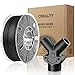 Creality Hyper PA612-CF 1.75mm 1KG 3D Printer Filament - 15% Carbon Fiber Nylon Filament Reinforced - High-Strength, Low-Hygroscopic & Precision Molding for Industrial Applications